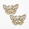 Zinc Alloy Butterfly Charm Pendant No.507841 for DIY Necklace Bracelet Jewelry Making view 3