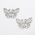 Zinc Alloy Butterfly Charm Pendant No.507841 for DIY Necklace Bracelet Jewelry Making view 2