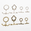 Zinc Alloy Jewelry Findings Accessories for DIY Jewelry Making – Gold view 1