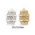 Zinc Alloy Wine Barrel Charm Pendant for DIY Necklace Bracelet Jewelry Making view 1