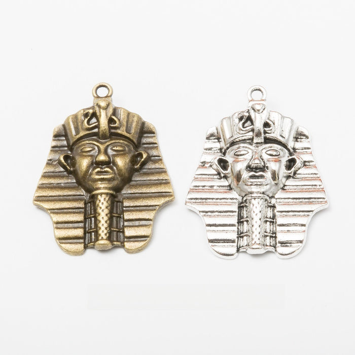 Zinc Alloy Egyptian Pharaoh Charm Pendant for DIY Necklace Bracelet Jewelry Making