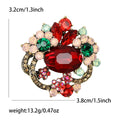 Alloy Crystal Glass Brooch For Suits Sweaters And Dresses view 5