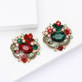 Alloy Crystal Glass Brooch For Suits Sweaters And Dresses view 2