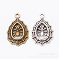 Zinc Alloy Spider Web Charm Pendant No.293768 for DIY Necklace Bracelet Jewelry Making view 4