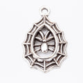 Zinc Alloy Spider Web Charm Pendant No.293768 for DIY Necklace Bracelet Jewelry Making view 3