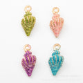 Zinc Alloy Charm Pendant No.303054 for DIY Necklace Bracelet Jewelry Making view 2
