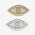Zinc Alloy Eye Charm Pendant No.523516 for DIY Necklace Bracelet Jewelry Making view 1