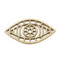 Zinc Alloy Eye Charm Pendant No.523516 for DIY Necklace Bracelet Jewelry Making view 3