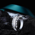 European American Fashion Zircon Ring Creative Women's Jewelry Hand Accessory For view 2