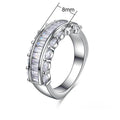 European American Fashion Zircon Ring Creative Women's Jewelry Hand Accessory For view 5