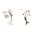Zinc Alloy Dolphin Charm Pendant No.695216 for DIY Necklace Bracelet Jewelry Making view 3