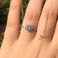 Direct Classic Six Prong Zircon Couple Ring For Women, Romantic Proposal Fashion Finger Ring view 1
