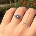 Direct Classic Six Prong Zircon Couple Ring For Women, Romantic Proposal Fashion Finger Ring view 2