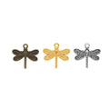 Zinc Alloy Dragonfly Charm Pendant No.166073 for DIY Necklace Bracelet Jewelry Making view 5