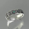 European Style Antique Silver Plated Men's Ring Fashion Unisex Personality Finger Jewelry view 3
