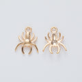 Zinc Alloy Spider Charm Pendant No.323562 for DIY Necklace Bracelet Jewelry Making view 5