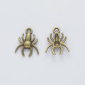 Zinc Alloy Spider Charm Pendant No.323562 for DIY Necklace Bracelet Jewelry Making view 2