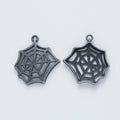 Zinc Alloy Spider Web Charm Pendant No.047124 for DIY Necklace Bracelet Jewelry Making view 4