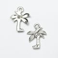 Zinc Alloy Palm Tree Charm Pendant No.179659 for DIY Necklace Bracelet Jewelry Making view 2