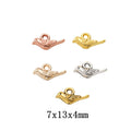 Zinc Alloy Bird Charm Pendant No.179016 for DIY Necklace Bracelet Jewelry Making view 1
