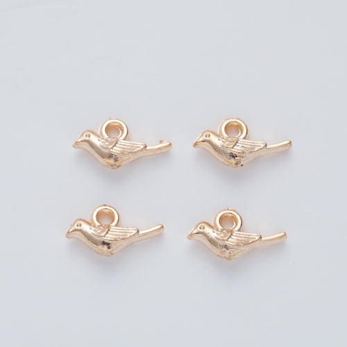 Zinc Alloy Bird Charm Pendant No.179016 for DIY Necklace Bracelet Jewelry Making
