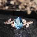 Fashion Rose Gold Color Copper Women's Ring Simple Trendy Floral Shape Finger Jewelry view 5