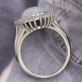 Fashion Opal Ring For Women, Oval Opal Stone Finger Ring Jewelry view 4