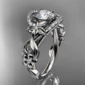 Hollow Flower Brass Ring Elegant Fashion Women Finger Jewelry Supply view 1