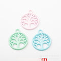 Zinc Alloy Tree Of Life Charm Pendant No.317389 for DIY Necklace Bracelet Jewelry Making view 1