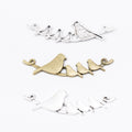 Zinc Alloy Bird Jewelry Findings Accessories for DIY Jewelry Making view 4
