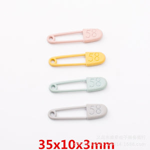 Vintage Alloy Multicolor Enamel Painted Brooch Pin Pendant Charms For DIY Jewelry Accessories
