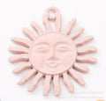 Zinc Alloy Sun Charm Pendant No.926598 for DIY Necklace Bracelet Jewelry Making view 3