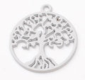 Gold Zinc Alloy Tree Of Life Charm Pendant for DIY Necklace Bracelet Jewelry Making view 3