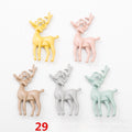 Gold Zinc Alloy Deer Charm Pendant for DIY Necklace Bracelet Jewelry Making view 1