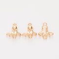 Zinc Alloy Octopus Charm Pendant No.049194 for DIY Necklace Bracelet Jewelry Making view 4