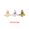 Zinc Alloy Octopus Charm Pendant No.049194 for DIY Necklace Bracelet Jewelry Making view 1