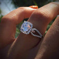 European Fashion Zircon Ring For Women, Trendy Finger Jewelry For Accessories view 1