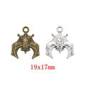 Zinc Alloy Bat Charm Pendant No.022638 for DIY Necklace Bracelet Jewelry Making view 1