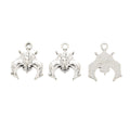 Zinc Alloy Bat Charm Pendant No.022638 for DIY Necklace Bracelet Jewelry Making view 4