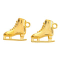 Zinc Alloy Ice Skate Charm Pendant No.650623 for DIY Necklace Bracelet Jewelry Making view 3