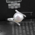 Simple Elegant Faux Pearl Ring For Women, Mother's Day Gift Fashion Finger Jewelry view 5
