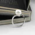 Simple Elegant Faux Pearl Ring For Women, Mother's Day Gift Fashion Finger Jewelry view 3