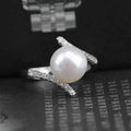Simple Elegant Faux Pearl Ring For Women, Mother's Day Gift Fashion Finger Jewelry view 1