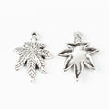 Zinc Alloy Maple Leaf Charm Pendant No.118225 for DIY Necklace Bracelet Jewelry Making view 3