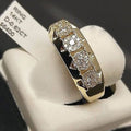 European American Fashion Micro Pave Women Engagement Ring, Hollow Versatile Band Jewelry view 1