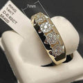 European American Fashion Micro Pave Women Engagement Ring, Hollow Versatile Band Jewelry view 5