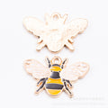 Zinc Alloy Bee Charm Pendant No.284679 for DIY Necklace Bracelet Jewelry Making view 3