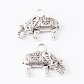 Zinc Alloy Elephant Charm Pendant No.980360 for DIY Necklace Bracelet Jewelry Making view 3