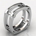 European American Punk Style Men's Ring, Personalized Direct Fashion Accessory view 1