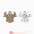 Zinc Alloy Bull Head Charm Pendant No.112325 for DIY Necklace Bracelet Jewelry Making view 1